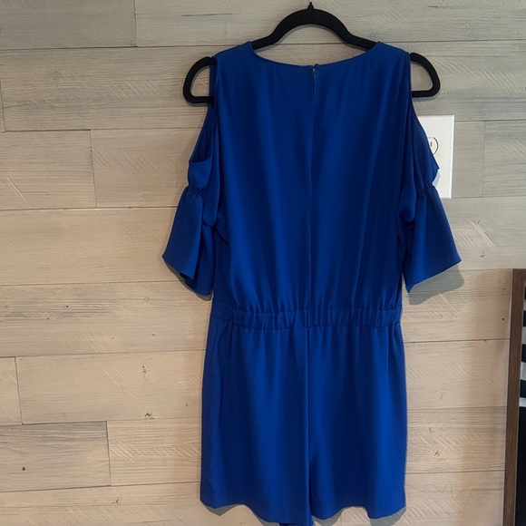Zara Cobalt Blue Cold Shoulder Romper - Picture 9 of 9